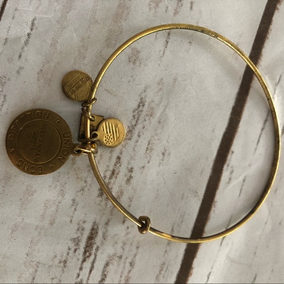 📫SOLD!📪 Set of 3 Alex and Ani Bracelets. Gold. - Picture 7 of 7